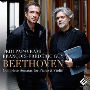 Evidence_EVCD037_Beethoven_Sonates pour piano & violon_F.-F. Guy, piano_T. Papavrami violino