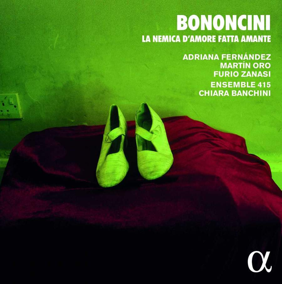 ALPHA611 3760014196119 Giovanni Bononcini Bononcini- La nemica d'amore fatta amante Adriana Fernández; Martin Oro; Furio Zanasi; Ensemble 415; Chiara Banchini
