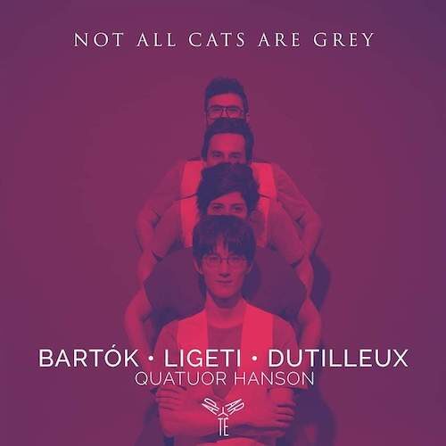 Aparté AP261 5051083169264 AAVV Not all cats are grey Quatuor Hanson