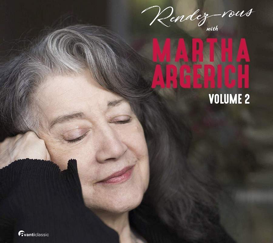 Avanti Classic AVA10632 5414706106327 Various Composers Rendez-vous with Martha Argerich - Volume 2 Various Artists; Martha Argerich