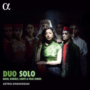 Alpha ALPHA880 3760014198809 Johann Sebastian Bach, György Ligeti, Zoltán Kodály Duo Solo Astrig Siranossian, violoncello