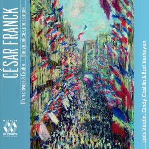 Musique en Wallonie MEW2203 5425008322032 César Franck D'un clavier à l'autre. Douze pièces pour orgue Joris Verdin, organo, Cindy Castillo, organo, Bart Verheyen, organo