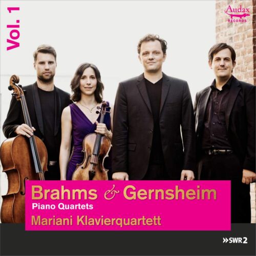 Audax Records ADX13780 3770004137800 Johannes Brahms, Friedrich Gernsheim Vol.1 Brahms & Gernsheim: Piano Quartets Vol. 3 Mariani Klavierquartett