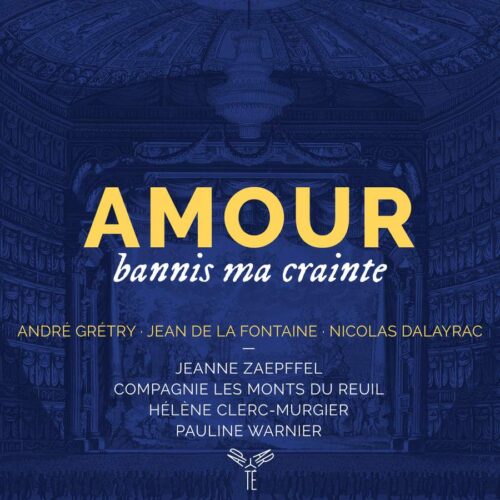 APARTE AP302 5051083184946 AAVV Amour, bannis ma crainte Ensemble Les Monts du Reuil, Hélène Clerc-Murgier, Pauline Warnier