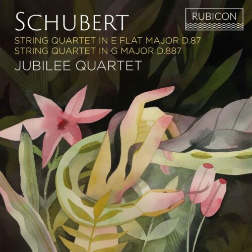 RUBICON RCD1082 5065002228338 Franz Schubert String Quartets No.10 in E flat major, D87 String Quartet No.15 in G major, D887 Jubilee Quartet