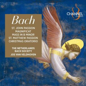 Channel Classics CCSBOX7523 '0723385752325 Johann Sebastian Bach St. John Passion Magnificat Mass in B minor St. Matthew Passion Christmas Oratorio The Netherlands Bach Society, Jos van Veldhoven, direzione