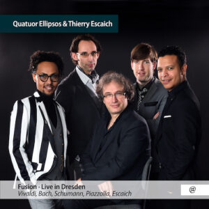 NoMad Music NMM110 5051083188562 AAVV Fusion · Live in Dresden Thierry Escaich, organo, Quatuor Ellipsos
