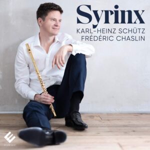 Evidence EVCD097 5051083190565 Claude Debussy, Edgard Varèse , Eugène Bozza, Frédéric Chaslin, Arthur Honegger, Francis Poulenc Syrinx Karl-Heinz Schütz, flauto, Frédéric Chaslin, pianoforte