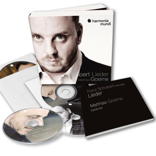 Harmonia Mundi HMX290404656 3149020947159 Franz Schubert Lieder (new edition) Matthias Goerne