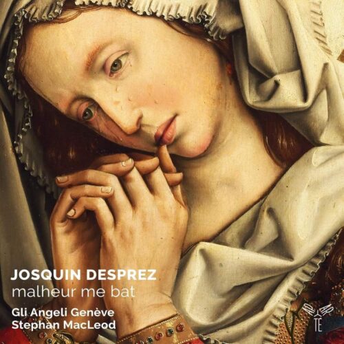 Aparté AP338 5051083195409 Josquin Desprez Missa Malheur me bat, Motets Ensemble Gli Angeli, Stephan MacLeod, direzione