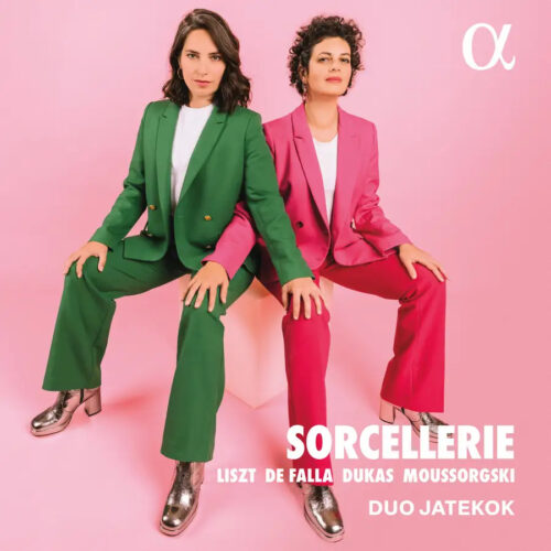 Franz Liszt, Modest Mussorgsky, Manuel de Falla, Paul Dukas, Sorcellerie, Duo Jatekok, Alpha Classics, CD, 1, ALPHA1083, 3701624510834