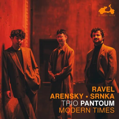 LDV145 3760419360351 Anton Arensky, Maurice Ravel, Miroslav Srnka, Trio Pantoum Modern Times: Ravel, Arensky & Srnka