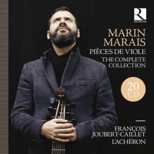 Ricercar RIC112 5400439001121 Marin Marais, François Joubert-Caillet, L'Achéron Marin Marais: Pièces de Viole. The Complete Collection
