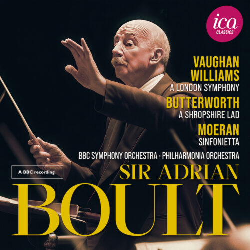 ICA Classics ICAC5187 5060244551879 Vaughan Williams, Butterworth & Moeran (Live) Ralph Vaughan Williams, George Butterworth, Ernest John Moeran, Sir Adrian Boult, BBC Symphony Orchestra, Philharmonia Orchestra