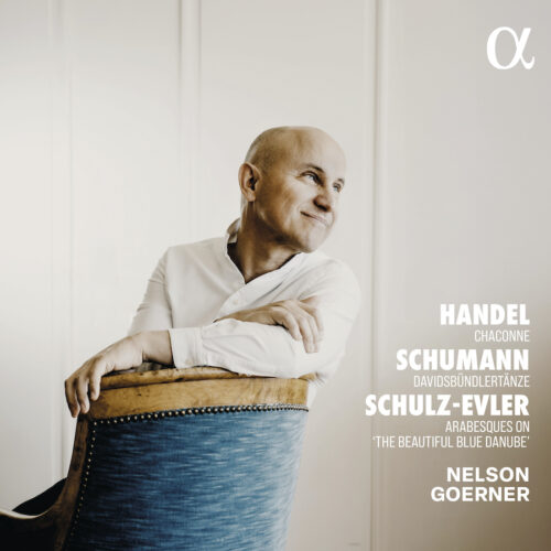 Alpha Classics ALPHA1134 3701624511343 Robert Schumann, George Frideric Handel, Adolf Schulz-Evler Robert Schumann, George Frideric Handel, Adolf Schulz-Evler Schumann, Handel, Strauss & Schulz-Evler Nelson Goerner, pianoforte