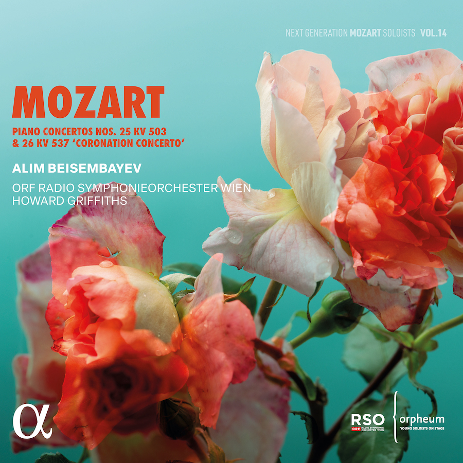 Alpha Classics ALPHA1184 3701624511848 Wolfgang Amadeus Mozart, Alim Beisembayev, ORF Radio Symphonieorchester Wien, Howard Griffiths Mozart: Piano Concertos Nos. 25 KV 503 & 26 KV 537 "Coronation Concerto"