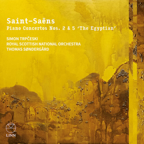 Linn Records CKD770 0691062077026 Camille Saint-Saëns, Simon Trpčeski, Royal Scottish National Orchestra, Thomas Søndergård Saint-Saëns: Piano Concertos Nos. 2 & 5 "The Egyptian"