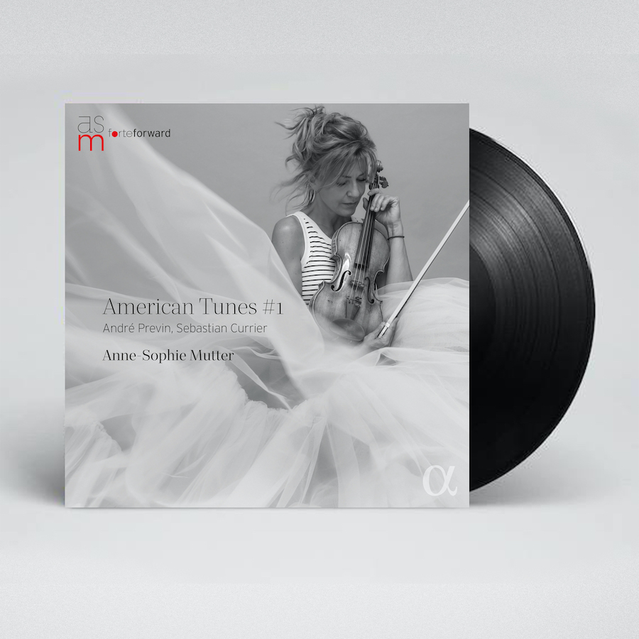 Alpha Classics ALPHA1255 3701624512555 André Previn, Sebastian Currier, Anne-Sophie Mutter, Knut Johannessen, Mutter’s Virtuosi, Roman Patkoló, Daniel Müller-Schott, Lambert Orkis American Tunes #1 (LP)