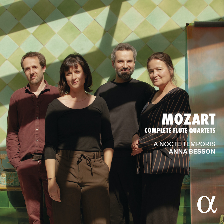 Alpha Classics ALPHA1259 3701624512593 Wolfgang Amadeus Mozart, Anna Besson, A Nocte Temporis Mozart: Complete Flute Quartets