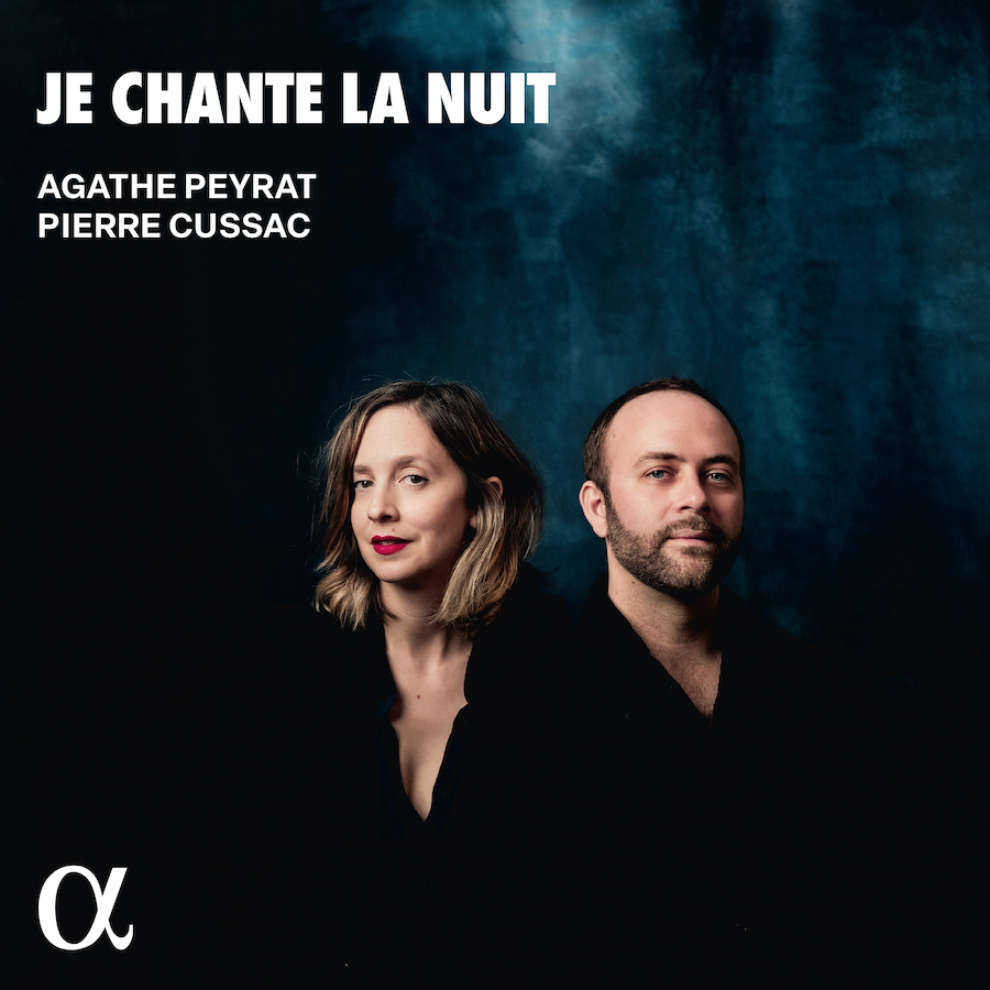 3701624512340 Alpha Classics ALPHA1234 Je chante la nuit Claude Debussy, Wolfgang Amadeus Mozart, Henry Purcell, Jean-Philippe Rameau, Camille Saint-Saëns, Richard Wagner, Léo Delibes, Giacomo Puccini, Georges Bizet, Charles Trenet, Maurice Yvain, Frederick Edward Weatherly, Albert Lasry, Bernice Petkere, Joseph Colombo, Tony Munera, Agathe Peyrat, Pierre Cussac