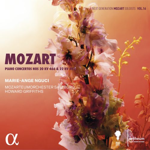 3701624512456 Alpha Classics ALPHA1245 Mozart: Piano Concertos Nos. 20, KV 466 & 22, KV 482 Wolfgang Amadeus Mozart, Marie-Ange Nguci, Mozarteumorchester Salzburg, Howard Griffiths