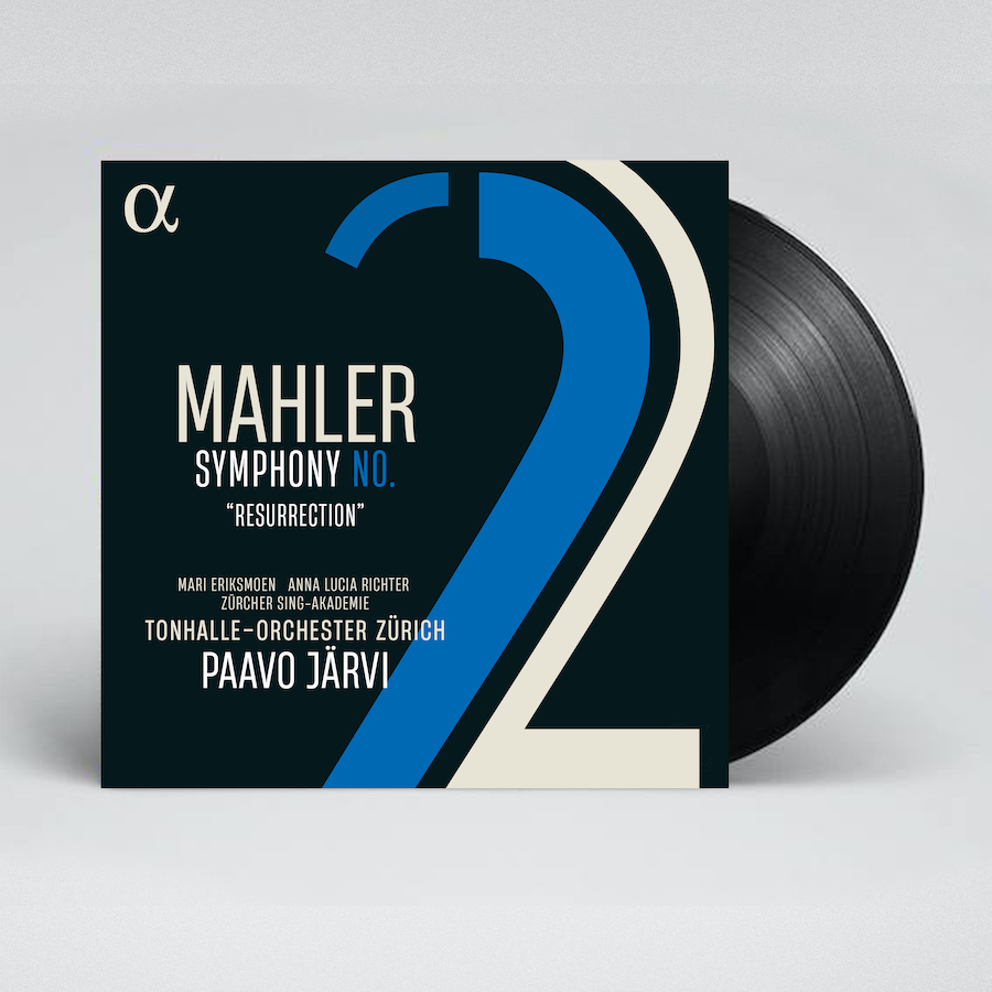 Alpha Classics ALPHA1277 3701624512777 Gustav Mahler, Mari Eriksmoen, Anna Lucia Richter, Zürcher Sing-Akademie, Florian Helgath, Tonhalle-Orchester Zürich, Paavo Järvi Mahler: Symphony No. 2 "Resurrection" (LP)