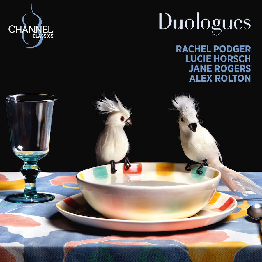 Channel Classics CCS49526 723385495260 Johann Sebastian Bach, Carl Philipp Emanuel Bach, Joseph Bodin de Boismortier, Georg Philipp Telemann, Rachel Podger, Lucie Horsch, Jane Rogers, Alex Rolton Duologues